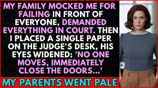 My Family Demanded Everything in Court—Then I Handed the Judge One Paper That Made Police Storm