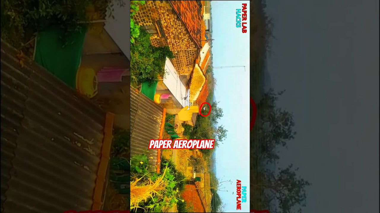 FLIES OVER 100 FEET!!! How to Make an EASY Paper Airplane in 2 Minutes | IT'S Flying is amazing |