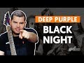 BLACK NIGHT - Deep Purple (aula de guitarra)