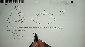 IGCSE Mensuration Extended paper 4, Q5