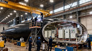 Inside the USS Minnesota factory: the world's most modern nuclear submarine (Full process)