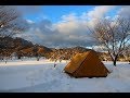 夫婦で年越し雪中キャンプ 前編 winter snow camping
