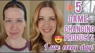 Celebrity 5 GAME-CHANGING PRODUCTS I USE EVERY DAY!! | THE FRIDAY FIVE Wealth