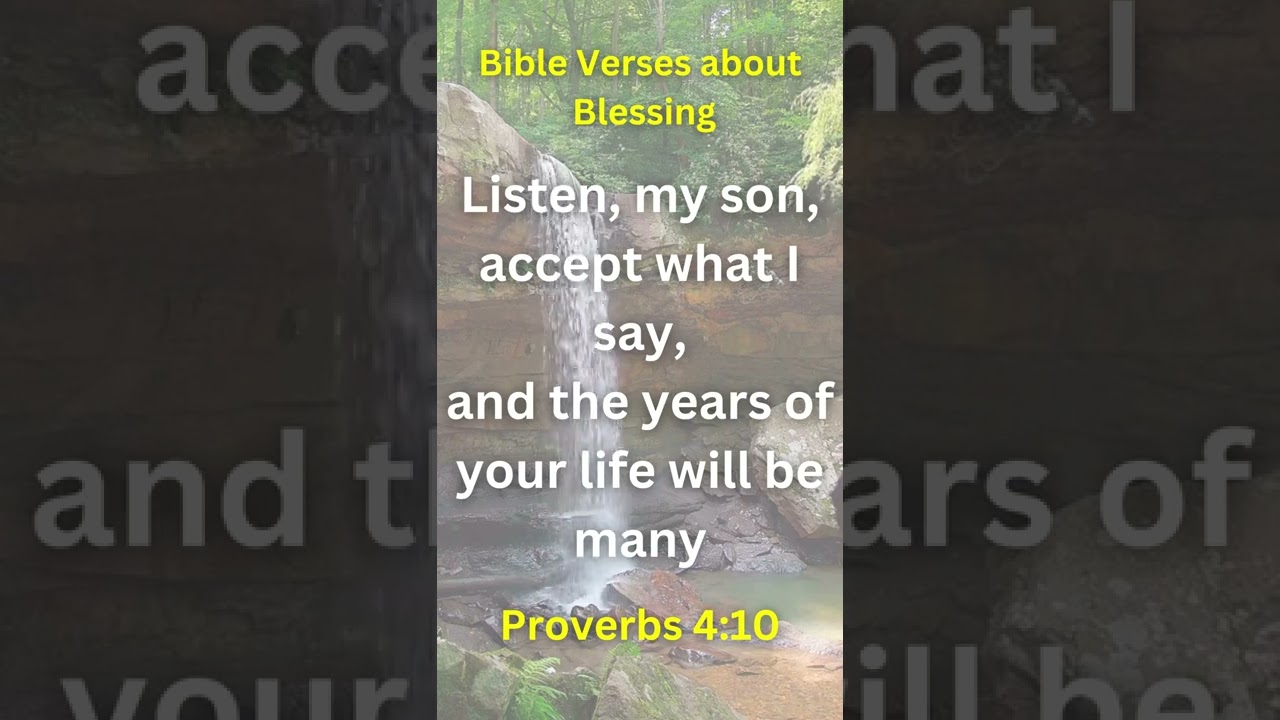 Listen, my son, accept what I say || TODAY'S JESUS MESSAGE FOR YOU || God's Message || Proverbs 4:10