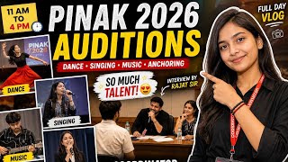 I Became a Coordinator for PINAK 2026 Auditions 😍 | Full Day of Talent, Fun &amp; Memories