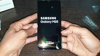 Samsung Galaxy M20 unboxing | Samsung M20 Charcoal Black Colour | Best smart phone under 13000 ₹ |