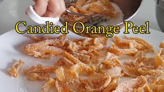 How to make candies from orange peels طريقة عمل الحلوى من قشر الليمون