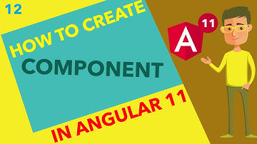 🔴 Angular 11 Tutorial - Creating your first component | Ujjwal Technical Tips
