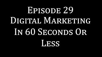How to Use Google My Business Attributes - Digital Marketing in 60 Seconds or Less Episode 29