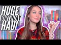 HUGE BIRTHDAY BOOK HAUL (&thank you 🖤)