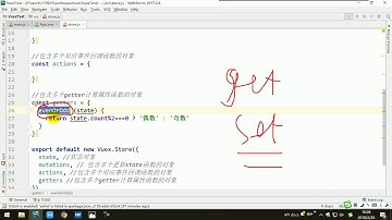 66 尚硅谷 Vue  vuex counter应用vuex版本1