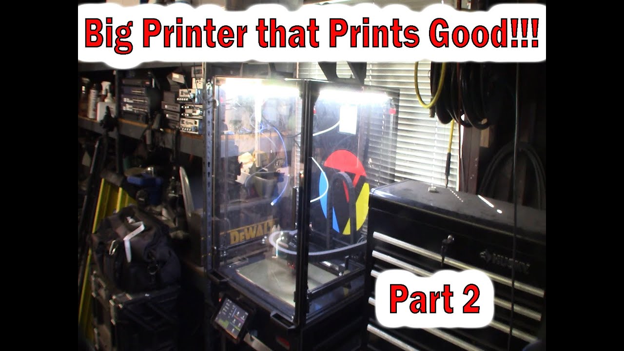 Vivedino Troodon Klipper Resurrection Large Format 3D printer 400x400x500mm troubleshooting repair 2