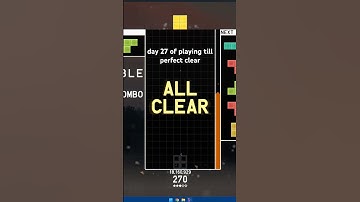day 27 of playing till i get a perfect clear #tetris #tetrio