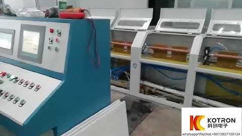 steel bar induction hardening and tempering production line