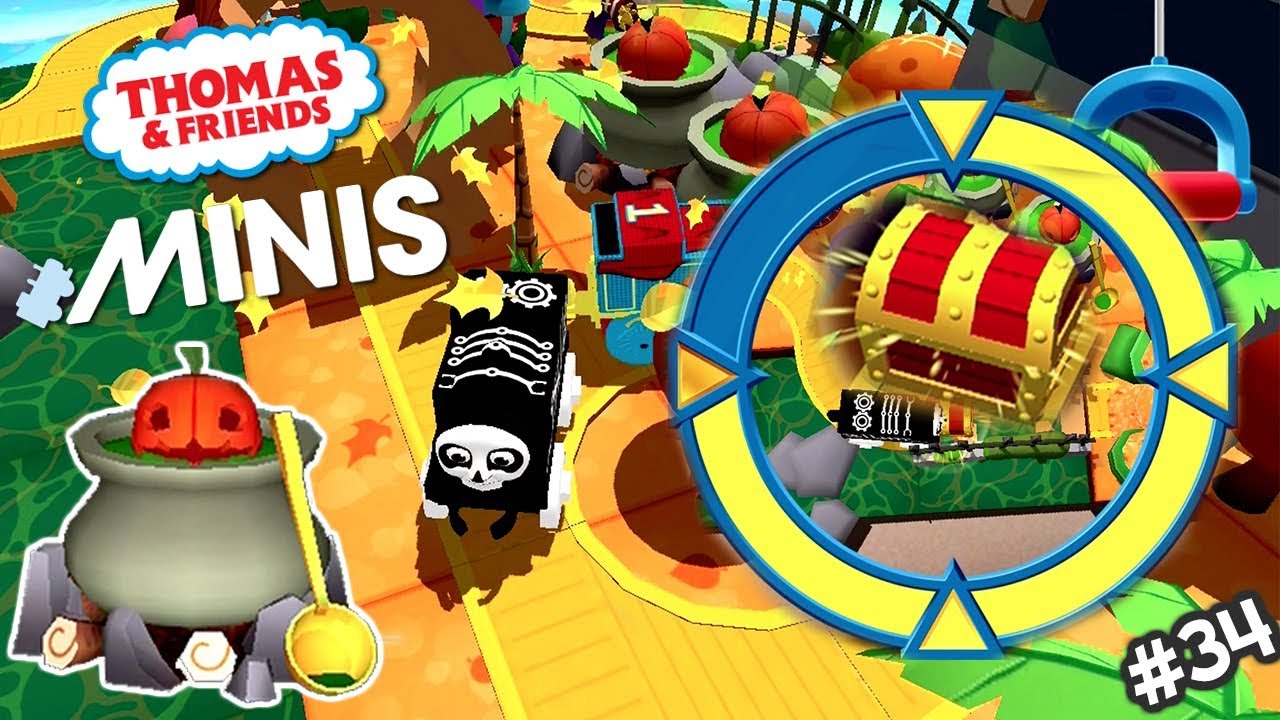 Thomas and Friends Minis #34 The Cauldron! 🎃🎃 ★ iOS / Android app (By Budge)