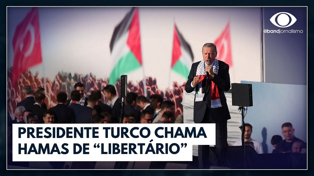 Presidente turco chama Hamas de libertário | Jornal da Band