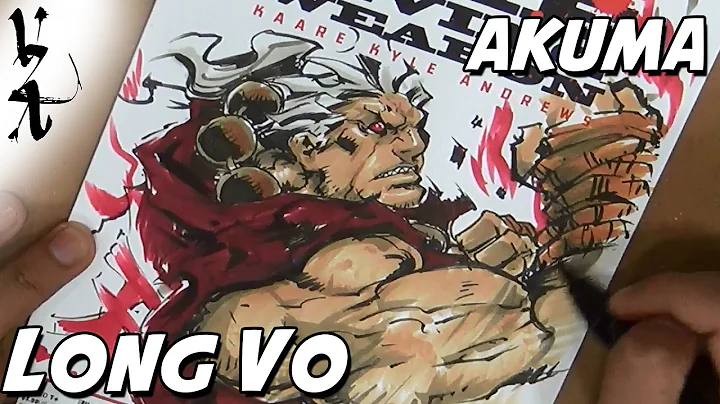 Long Vo drawing Akuma Quick