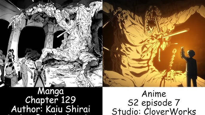 Anime VS Manga - The Promised Neverland Season 2 Episode 6 (Comparison +  Changed Scenes) 