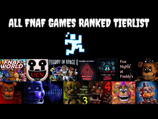 All 'Five Nights at Freddy's' Games, Ranked by Difficulty