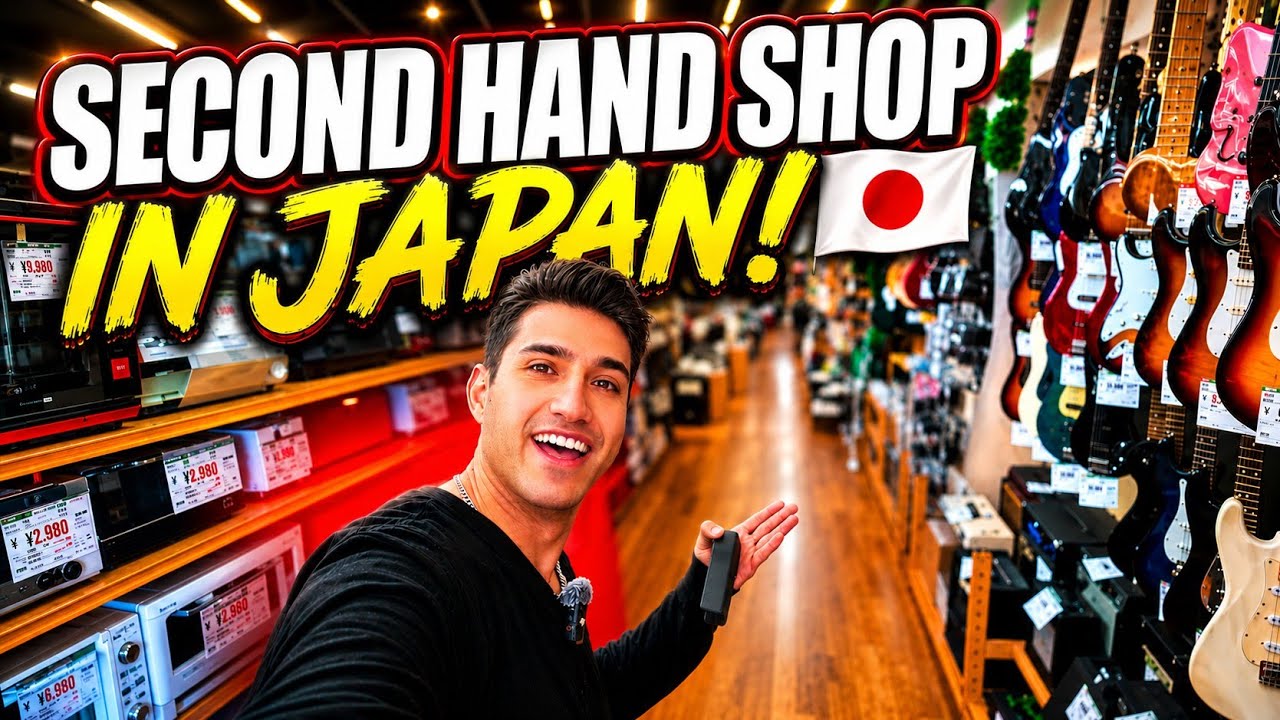 unbelievable I found the best Second Hand Shop in Japan - YouTube