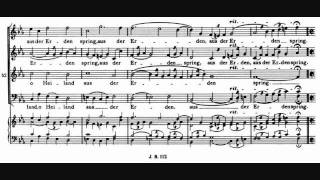 Video thumbnail of "Brahms - O Heiland reiß die Himmel auf, motet, Op. 74 No. 2"