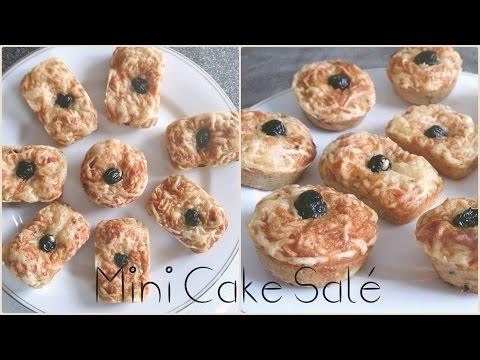 mini-cake-salé🌟-aux-olive-,-thon-,-poivron-recette-facile-et-rapide