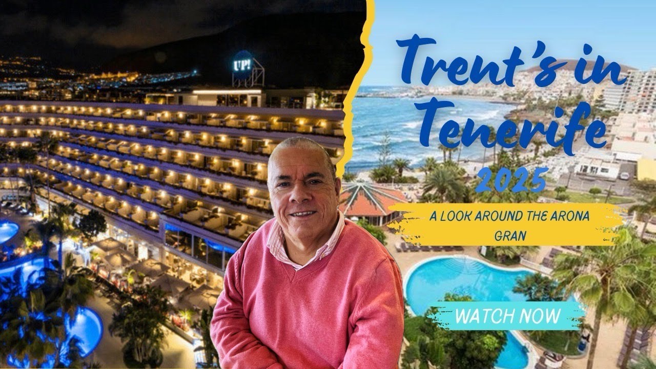 Accessibility review | A guided tour of the Arona Gran Hotel | Los CristianosTenerife Spain