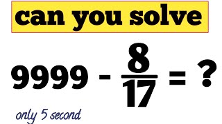 Can You Solve This Question  Magical Way  How To Solve You