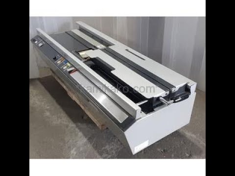 中古]無線綴じ機 BQ-27Ⅱ本体 ホリゾン(Horizon)製 動作確認動画