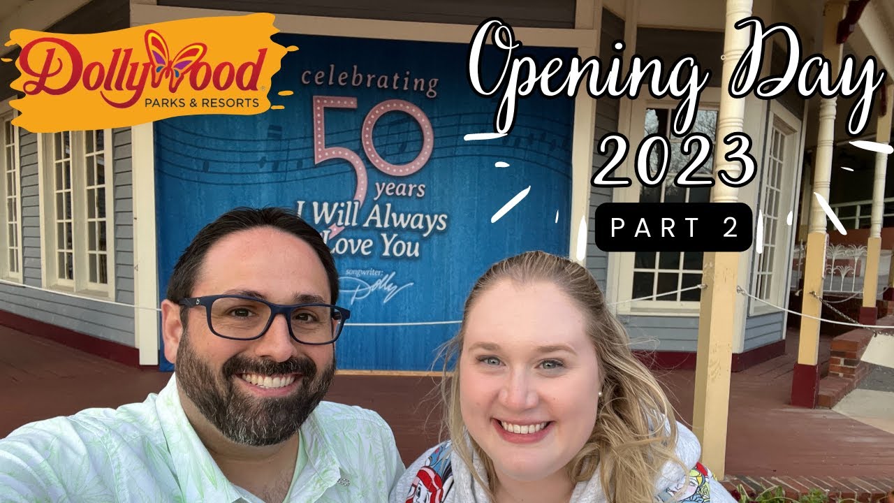 DOLLYWOOD Opening Day 2023 VLOG Part 2 Rides, Big Bear Mountain