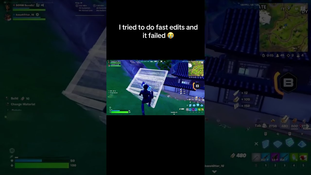 I Tried To Do Fast Edits And It Failed 