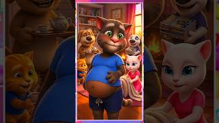 🤣 Pregnant Tom Cosplay by My Talking Angela 2 #funny #talkingtom #cosplay #mytalkingangela2