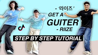 RIIZE 라이즈 'Get A Guitar' *STEP BY STEP TUTORIAL* (Beginner Friendly)