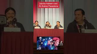 Jujutsu Kaisen Cast at Anime Pasadena #Shorts