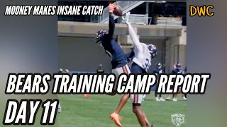 Bears Training Camp Report Day 11: Mooney Makes INSANE One-Handed Catch at Family Fest