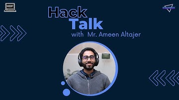 Hack Talk | Ameen Altajer | IIIT Lucknow