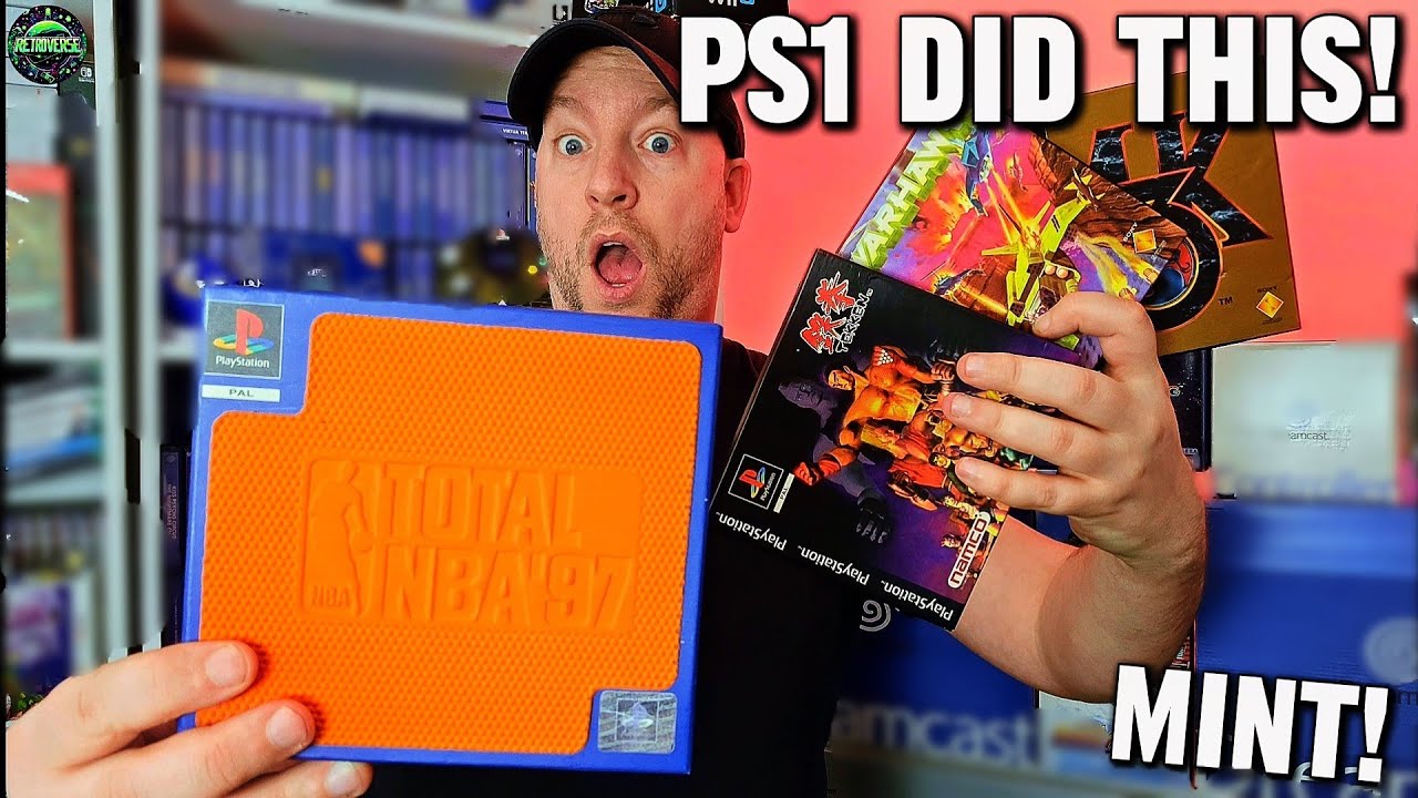 These PS1 Games Came in CARDBOARD Boxes?! - YouTube
