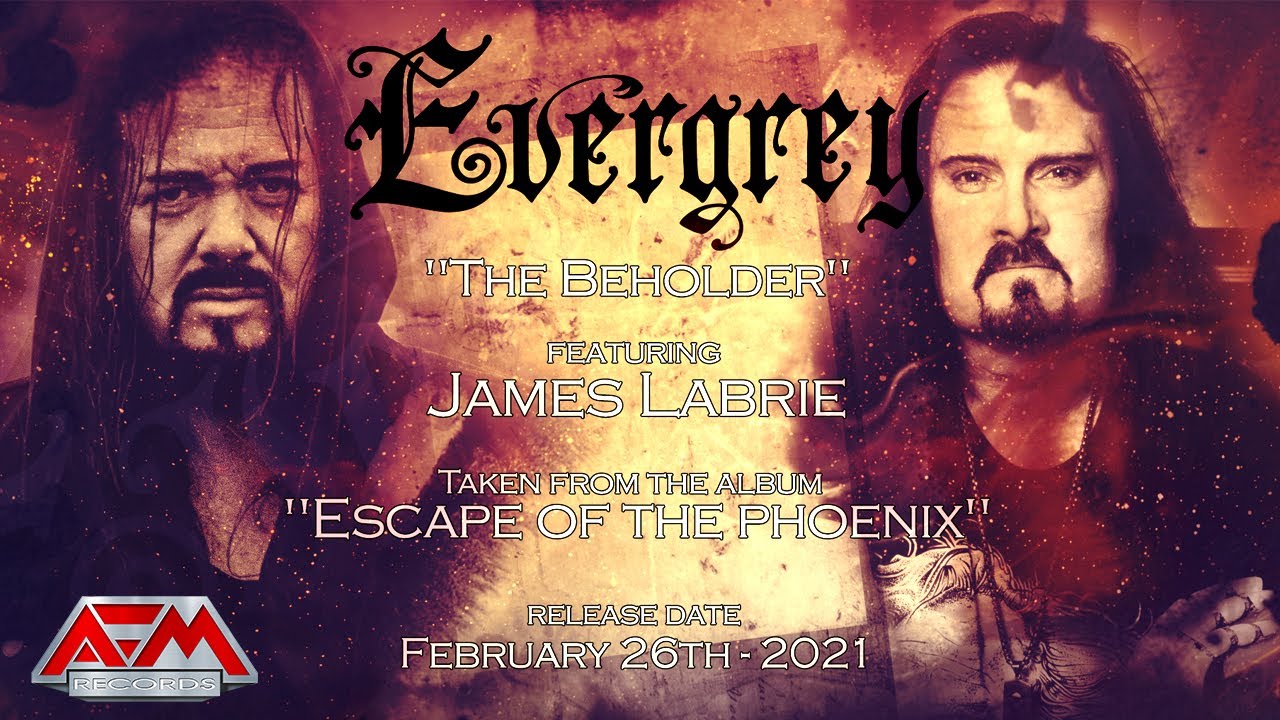 EVERGREY - The Beholder (feat. James LaBrie) (2021) // Official Lyric Video // AFM Records