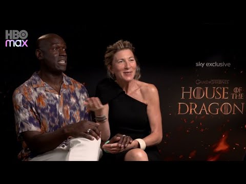 Eve Best  and Steve Toussaint on House Of The Dragon | HBO max