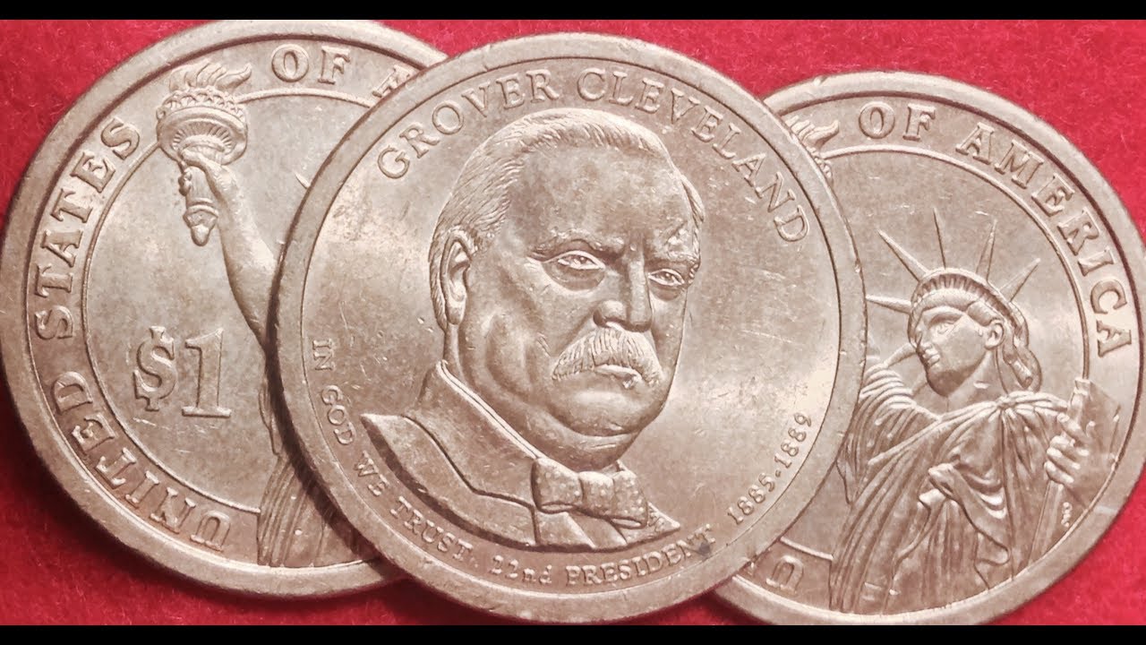 2012 Dollar Coin President Grover Cleveland YouTube 2012 Dollar Coin President Grover Cleveland YouTube