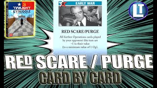 Twilight Struggle STRATEGY Guide / HOW to play the Red Scare Purge / HOW TO WIN at Twilight Struggle screenshot 2