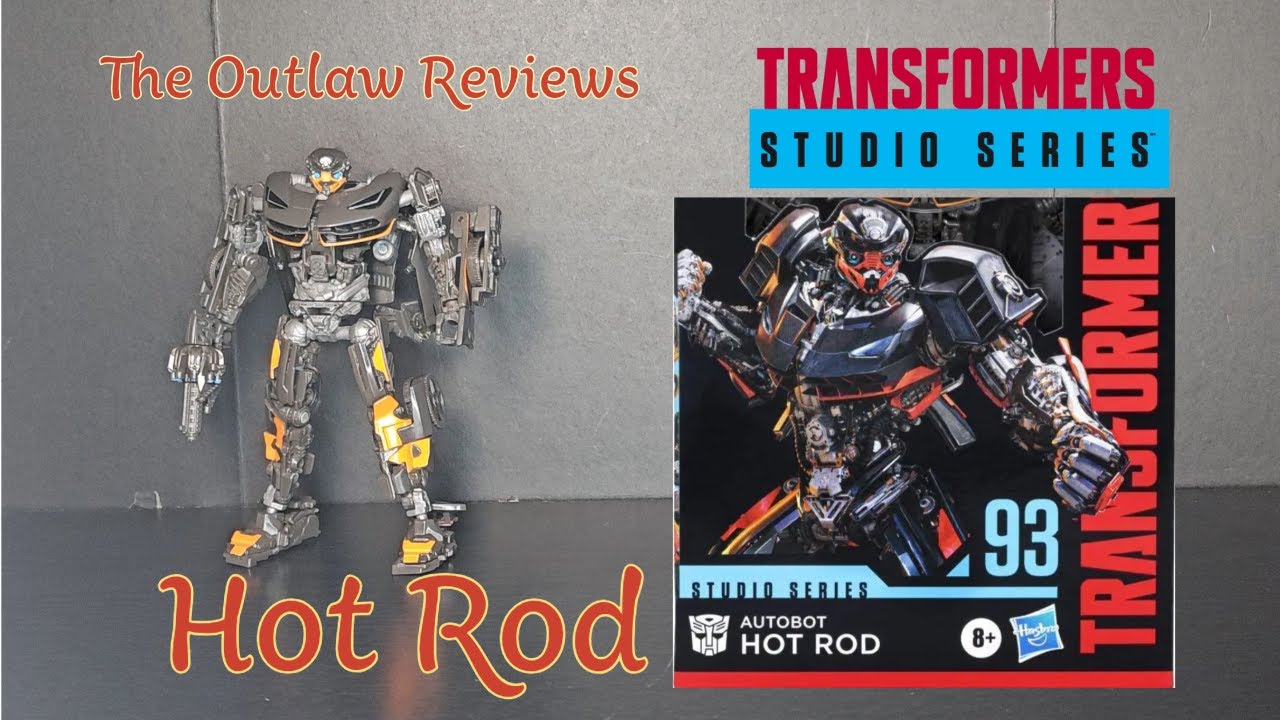 The Outlaw Reviews: Transformers Studio Series 93 Hot Rod - YouTube