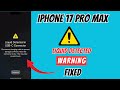 How to Fix Liquid Detected in Lightning/Type-C Connector iPhone 17 Pro Max