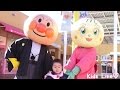 ポップコーン屋さん体験 in アンパンマンこどもミュージアム おでかけ こうくん4歳