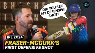 Ricky Ponting Talks About Jake Fraser-McGurk's First 'Defensive Stroke' | IPL 2024 | Delhi Capitals