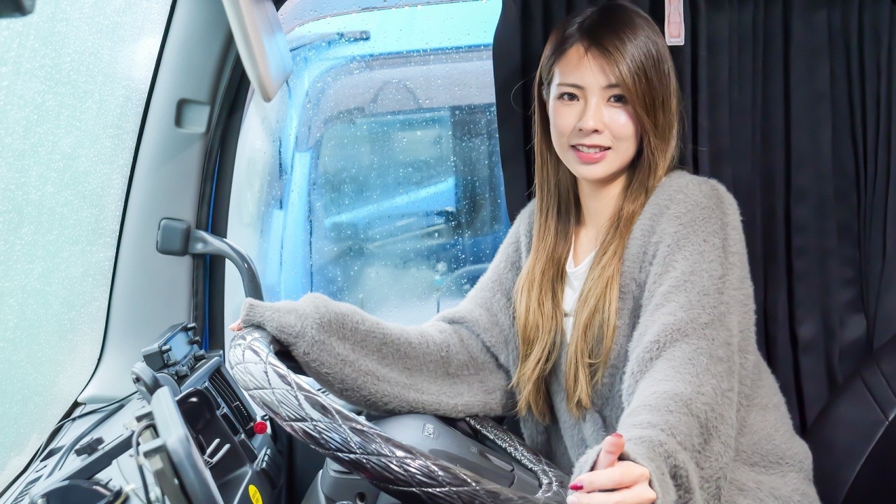 29才美人10t大型ダンプ女子のカスタム紹介