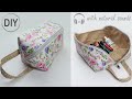 🎧 HOW TO MAKE ZIP STORAGE BAG FROM SCRATCH 🎵😍 With Natural Sounds ASMR Sewing