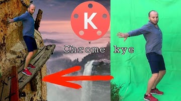 Chroma key green screen Video Edit in 3 minutes in Android, Background Composition