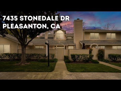 7435 Stonedale Dr, Pleasanton, CA home video tour