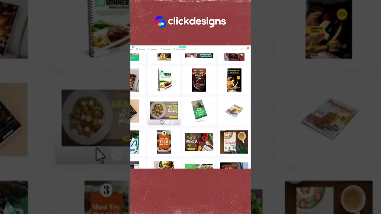Restaurant Graphics Made Easy with ClickDesigns! #restaurant #graphicdesign